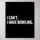 Recherche de humour de bowling posters Pièce de rechange