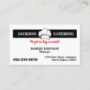 Recherche de service de traiteur cartes visite Nourriture