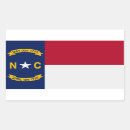Recherche de la caroline du nord autocollants Drapeau