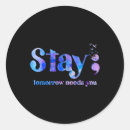 Recherche de suicide autocollants Thérapie