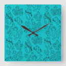 Recherche de cristal horloges Turquoise