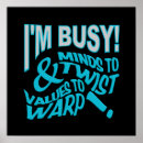 Recherche de mind posters Typography