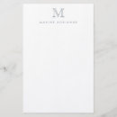 Zoek naar grijs briefpapier Monogrammen