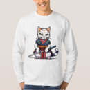 Recherche de samurai tshirts Chat
