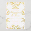 Recherche de foil quinceanera invitations Rose