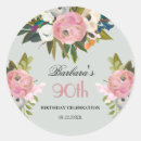 Recherche de fleurs peintes autocollants Pour elle