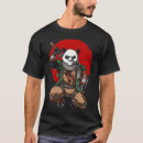 Recherche de panda de fu de kung tshirts Samouraï