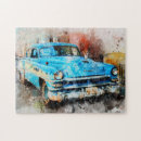 Recherche de vintage auto puzzles Rétro