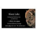 Recherche de bison visitenkarten Buffle