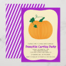 Recherche de citrouille halloween invitations Mignon