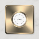 Recherche de futuriste cartes visite Logo