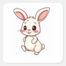 Recherche de lapin de kawaii autocollants Mignon