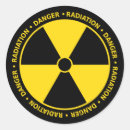 Zoek naar straling stickers Radioactief