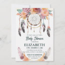 Recherche de dreamcatcher baby shower invitations Boho