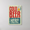 Zoek naar bier canvas prints Drink