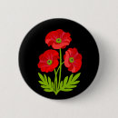 Recherche de coquelicot badges Coquelicots rouges