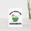 Recherche de noix de coco vœux cartes Plage