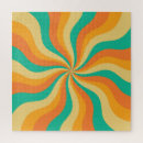 Recherche de motif psychédélique puzzles Illustration