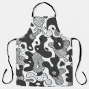 Recherche de camouflage noir tabliers Abstrait
