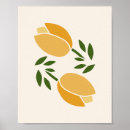 Zoek naar gele tulpen posters Abstract