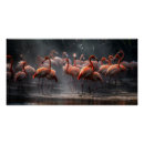 Recherche de rose flamant posters Animaux