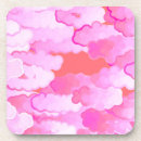 Zoek naar roze wolken onderzetters Zonsopgang