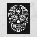 Recherche de visage crâne cartes postales Squelette