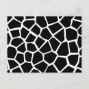 Recherche de motif de girafe cartes postales Animal