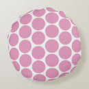 Recherche de pois rose coussins Blanc