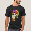 Zoek naar sugar skull heren tshirts Bloemen