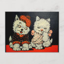 Recherche de scooter rouge cartes postales Blanc