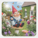 Recherche de gnome de jardin autocollants Champignon