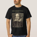 Recherche de littérature tshirts Shakespeare