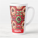 Recherche de plaid de tartan tasses Noël