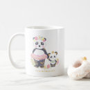 Recherche de maman panda tasses Fête des mères
