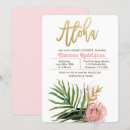 Recherche de aloha partie invitations Tropical