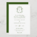 Recherche de forest mariage invitations Vert forêt