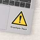 Recherche de expiration autocollants Avertissement