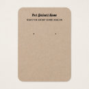 Recherche de brun cartes visite Papier kraft