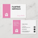 Recherche de travail cartes visite Peinture
