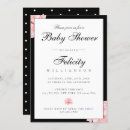 Recherche de pois blanc invitations Mother to be