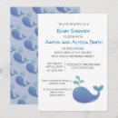 Recherche de baleine invitations Animal de l'océan