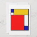 Recherche de mondrian vœux cartes De stijl
