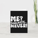 Zoek naar sarcastic kaarten Gezegde