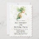 Recherche de fée verte invitations Élégant