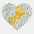 Recherche de licorne brillante autocollants Licorne de parties scintillant