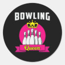 Recherche de bowling drôle autocollants Boule