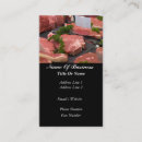 Recherche de boucherie cartes visite Professionnel