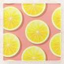 Recherche de tranche citron de dessous de verres Motif