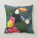 Recherche de oiseau exotique coussins Toucan